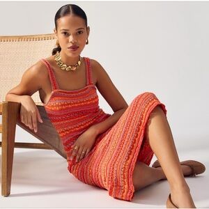 Sam Edelman Crochet Midi Dress – XS – New with Tags